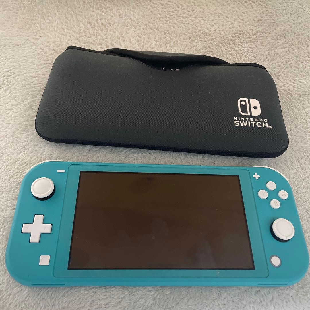 Nintendo Switch Lite ターコイズ 専用ケース付き 楽天市場】【新品】Nintendo Switch Lite ターコイズ 任天堂【小さく