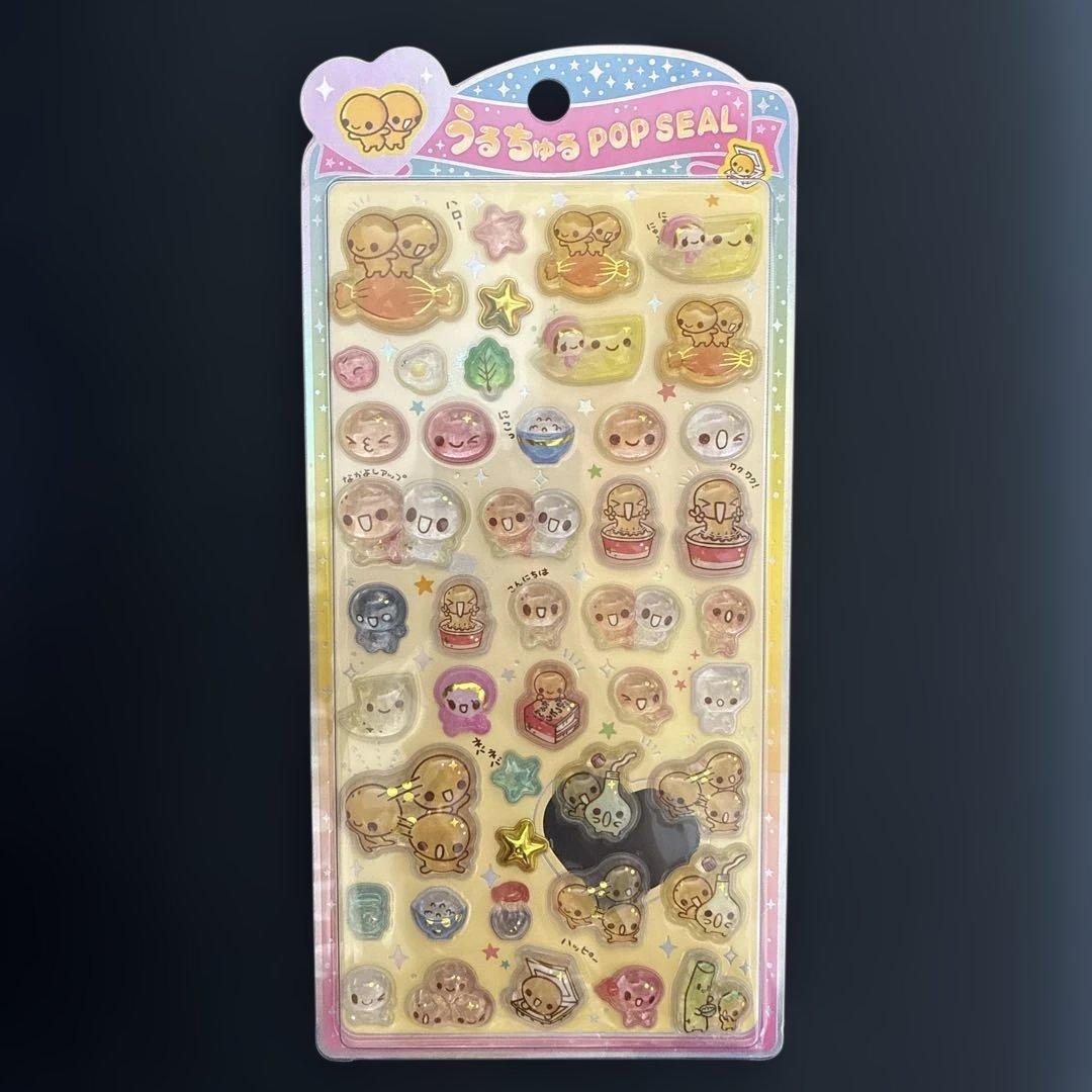 うるちゅるポップシール なっとうちゃん 正規品 うるちゅる なっとう