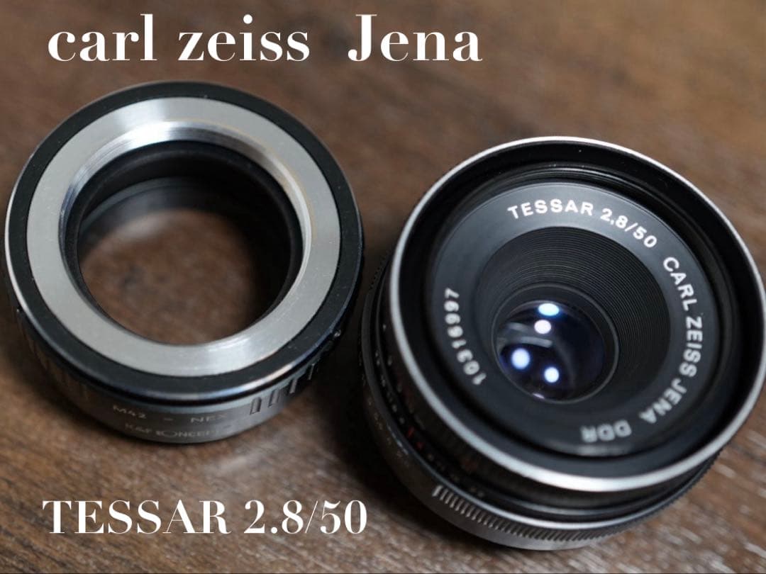 CARL ZEISS JENA TESSAR 2.8/50 レンズ Carl Zeiss 50mm f2.8 Jena Tessar DDR - Lens – Kamerastore