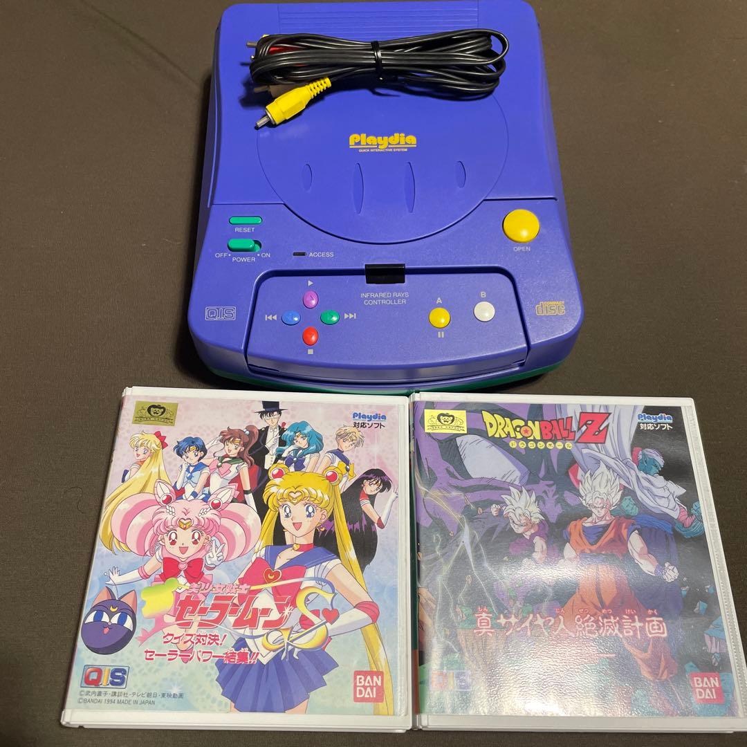 訳あり美品 プレイディア 本体 バンダイ 当時物 レトロ ゲーム ソフト2