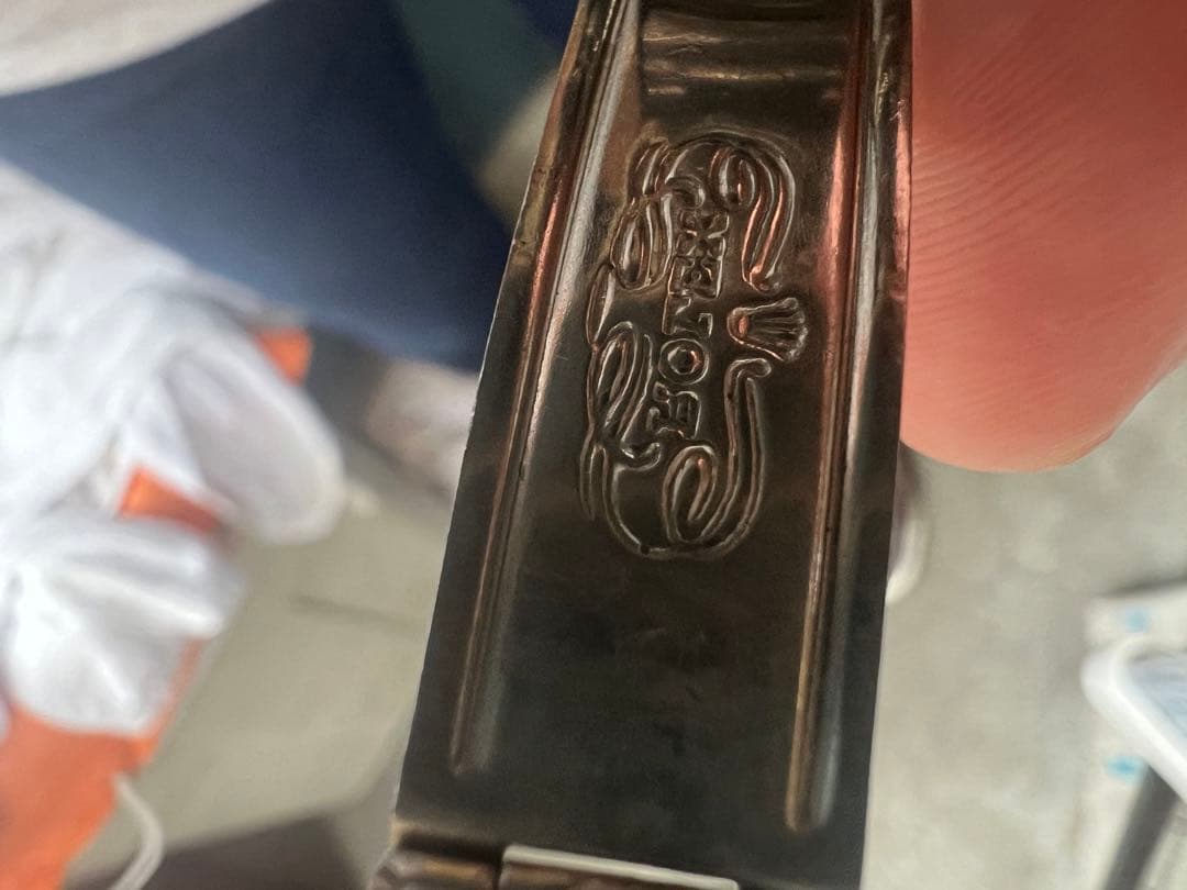 ロレックスオイスターデイトプレジョン 純正デベソリベット着お豆腐様