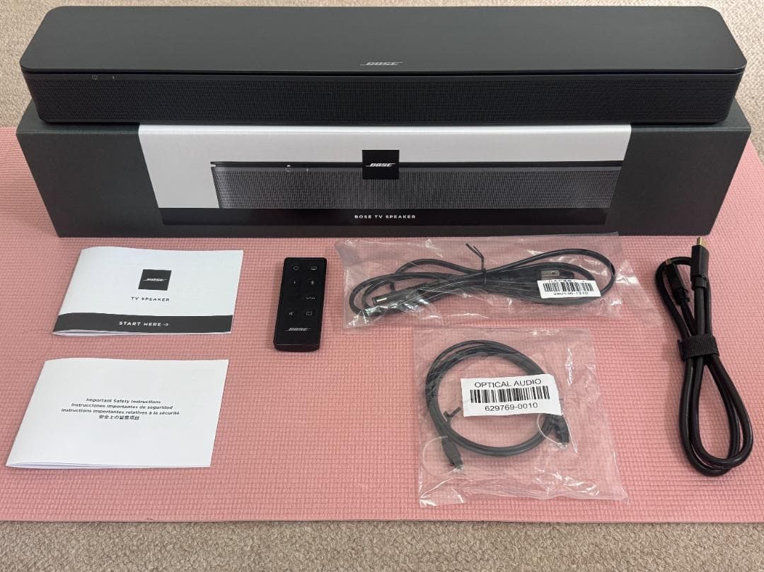 【美品】Bose TV Speaker Bose TV Speaker – Soundbar for TV | Bose