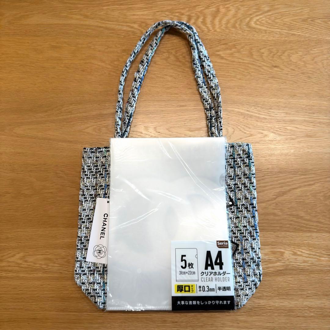CHANEL ツイード トートバッグ スパンコール ノベルティ新品 - メルカリ