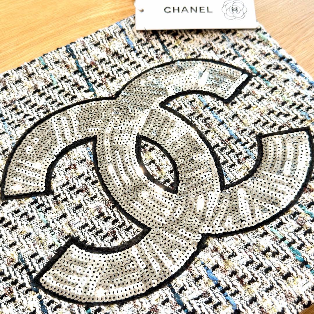 CHANEL ツイード トートバッグ スパンコール ノベルティ新品 - メルカリ