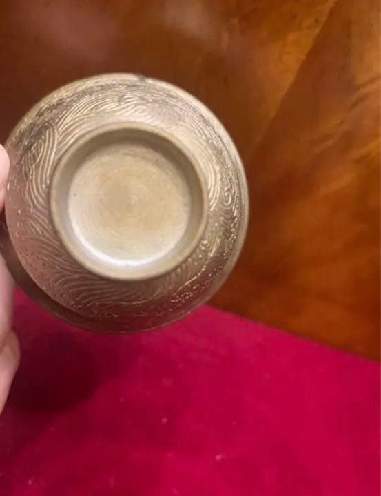 中国清乾隆年製銘双龍紋鍍金碗 官窯 唐物 古美術品 江戸 骨董