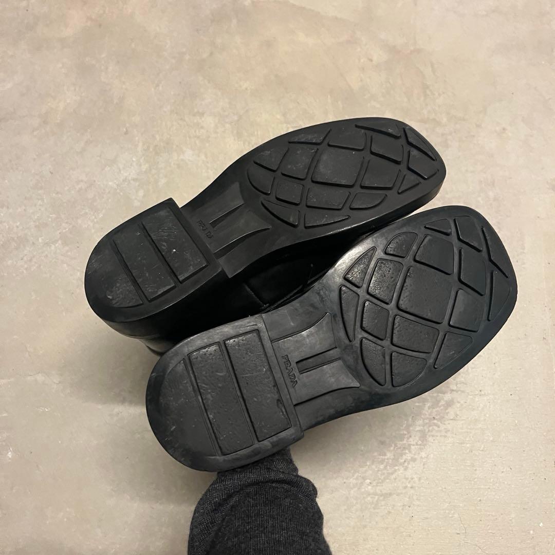 prada 1999AW square-toe derby shoes 7 - メルカリ