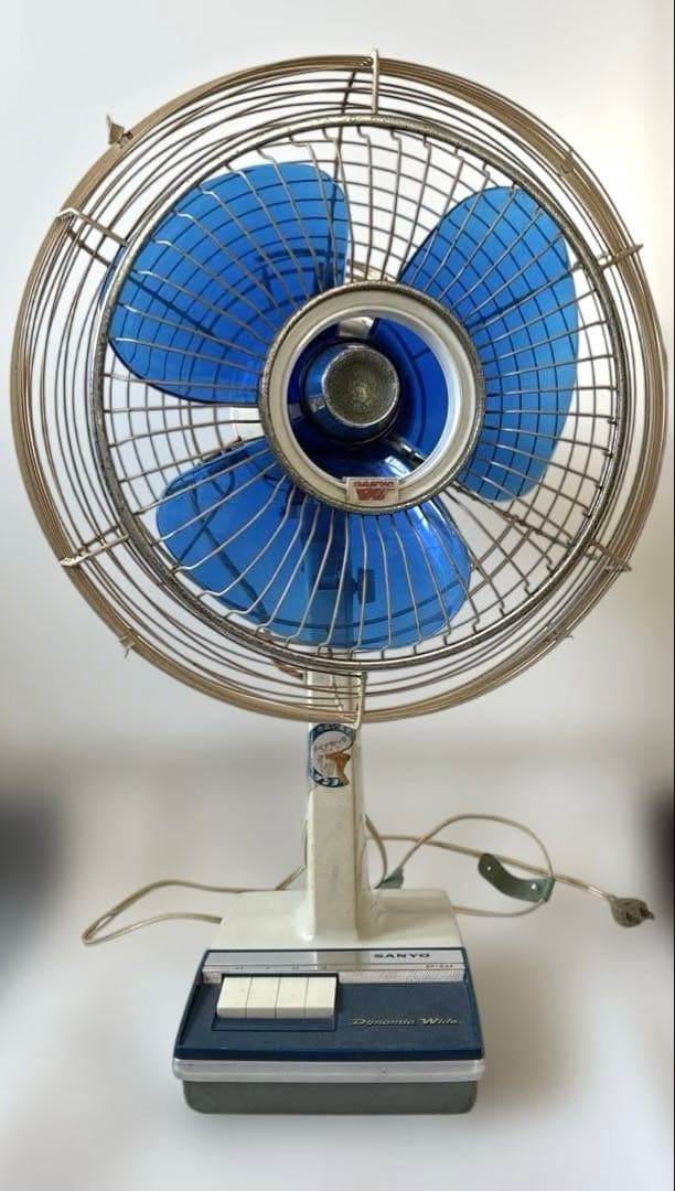 Sanyo Dynamic Wide サンヨー　ダイナミックワイド　扇風機 希少なSANYOサンヨー大型扇風機dynamic wide ダイナミックワイド Sanyo
