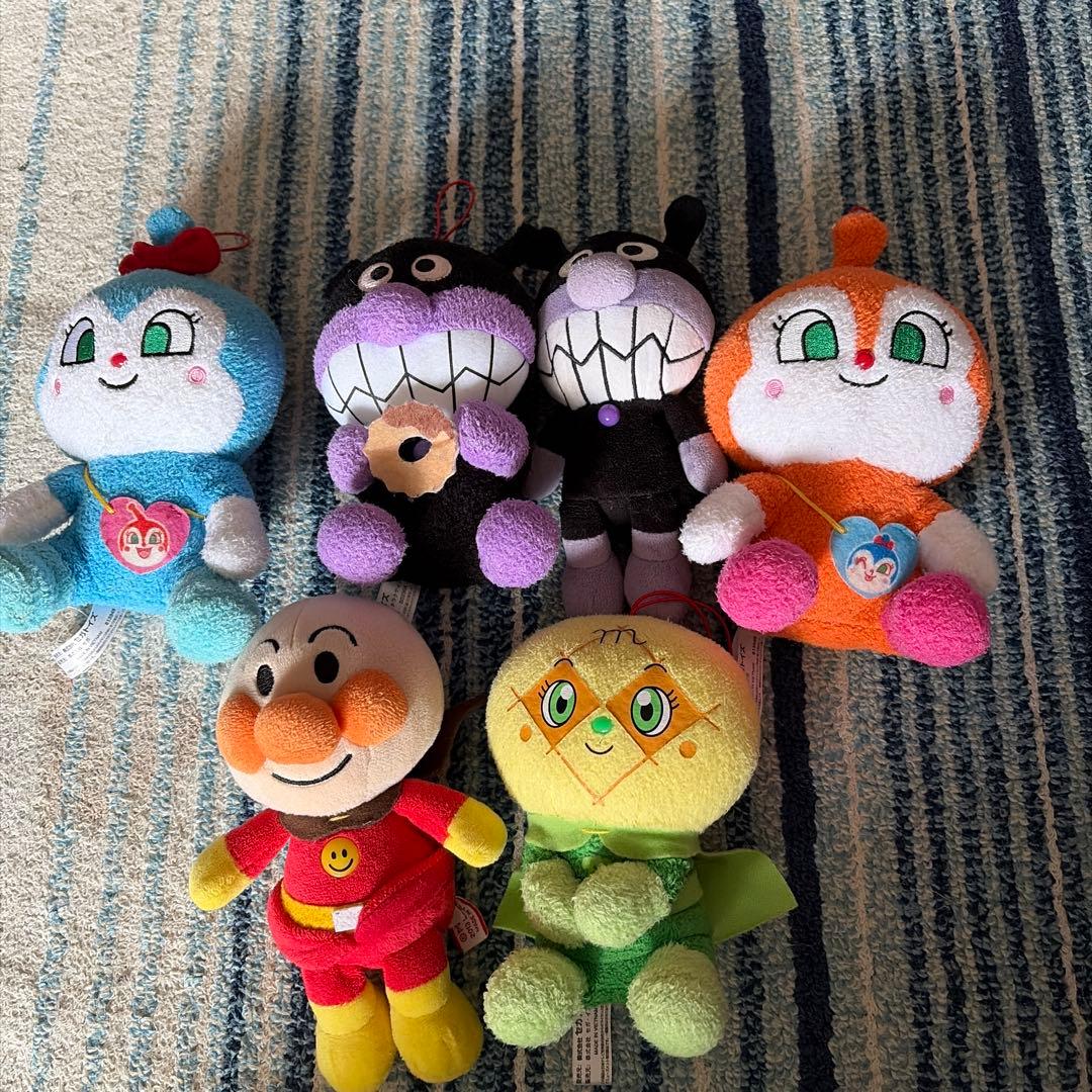 アンパンマン ぬいぐるみセット 約20cm - メルカリ