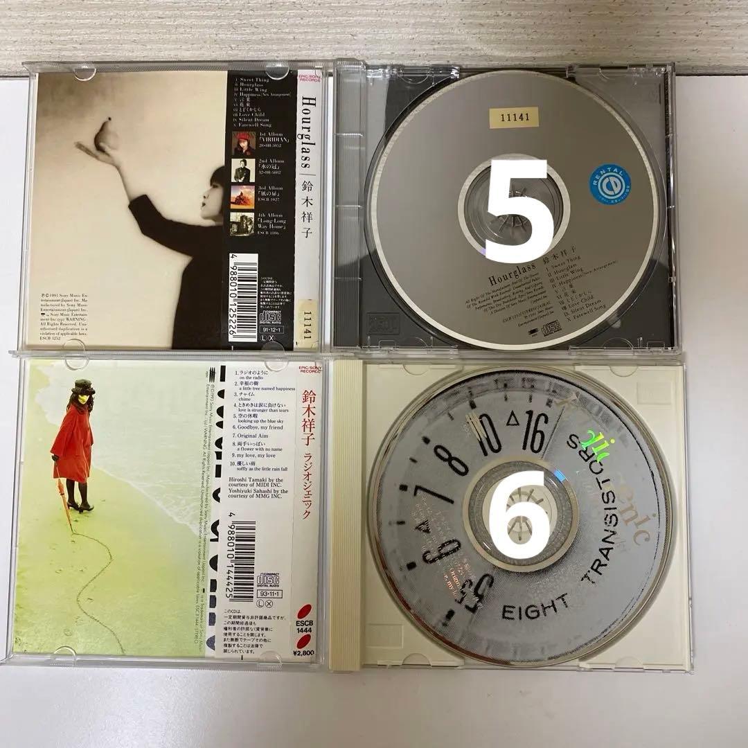 鈴木祥子 全集 オリジナルアルバム15枚+ベスト1、シングル1、DVD1