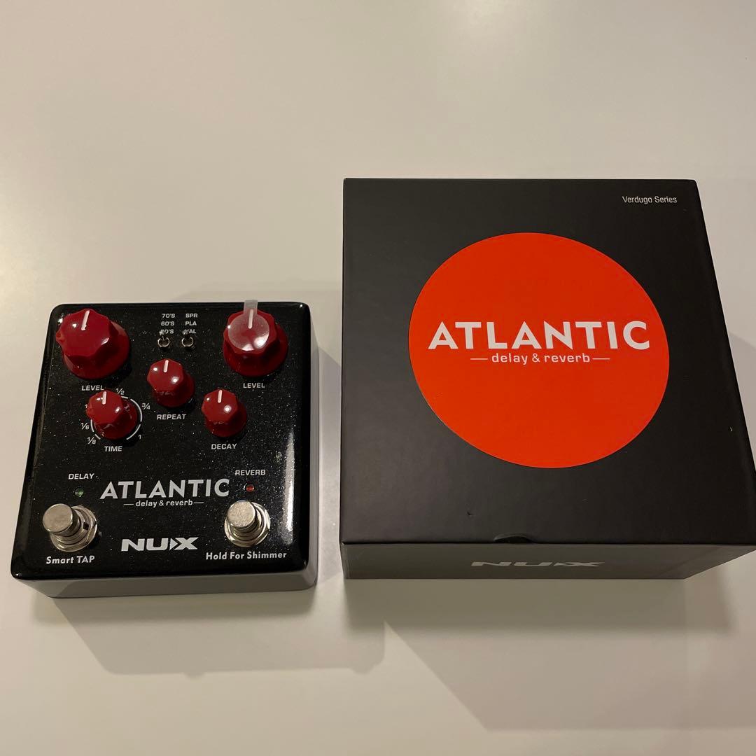 NUX ATLANTIC ディレイ & リバーブ NAMM2018:エコーペダル】-NUX- “Atlantic – Delay & Reverb” 全6モード
