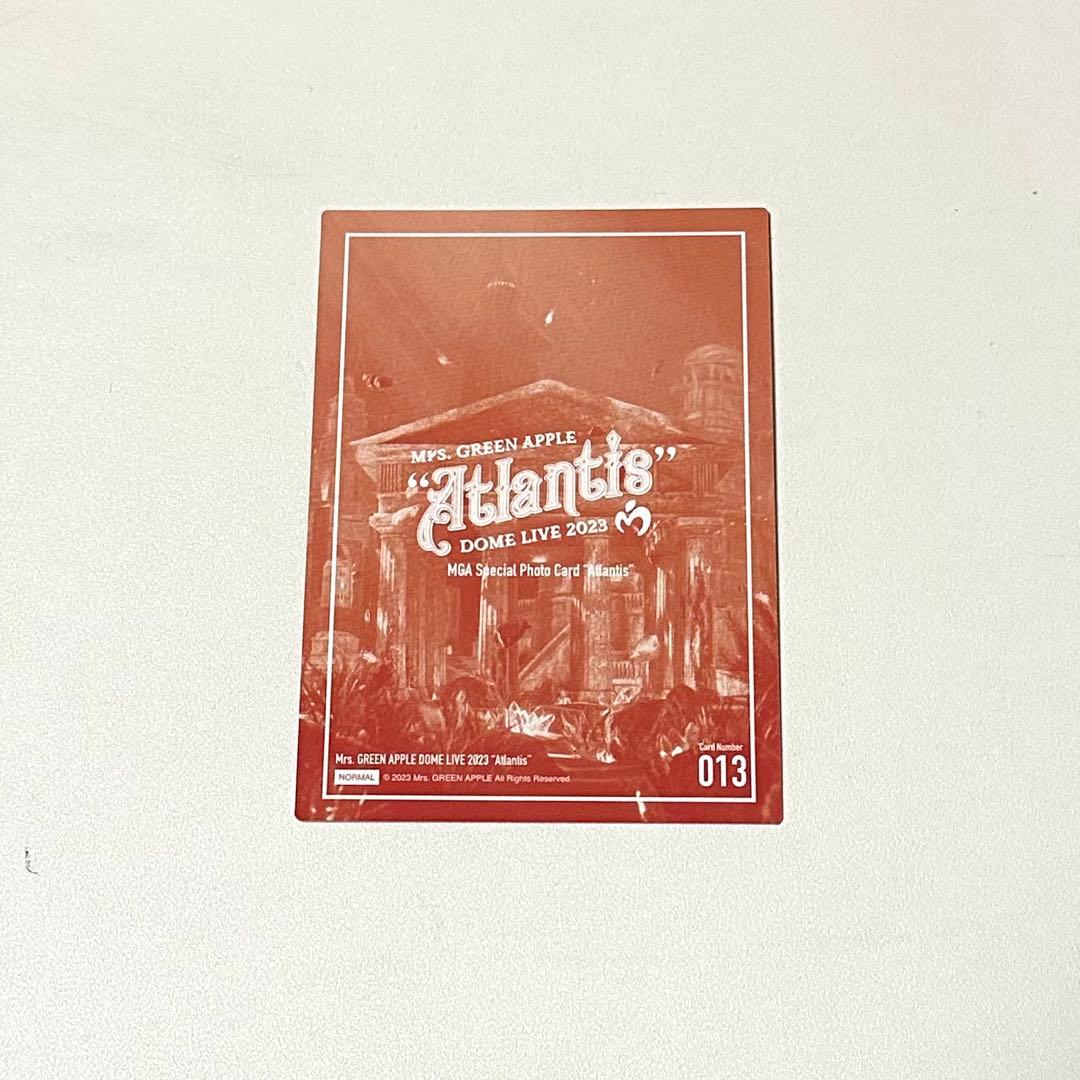 最終値下げ】 大森元貴 Atlantis フォトカード - メルカリ