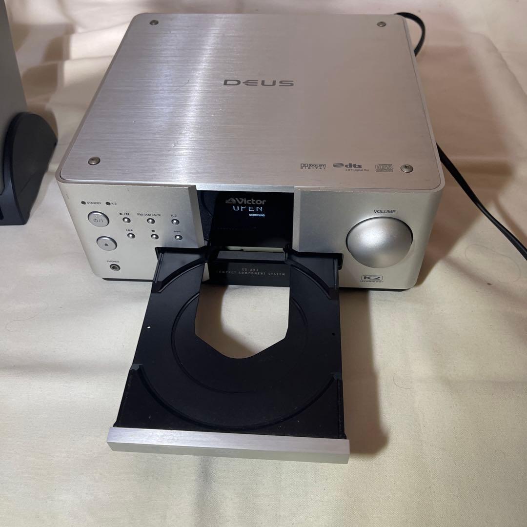 Victor DEUS ミニコンポ ケンウッドスピーカー - メルカリ