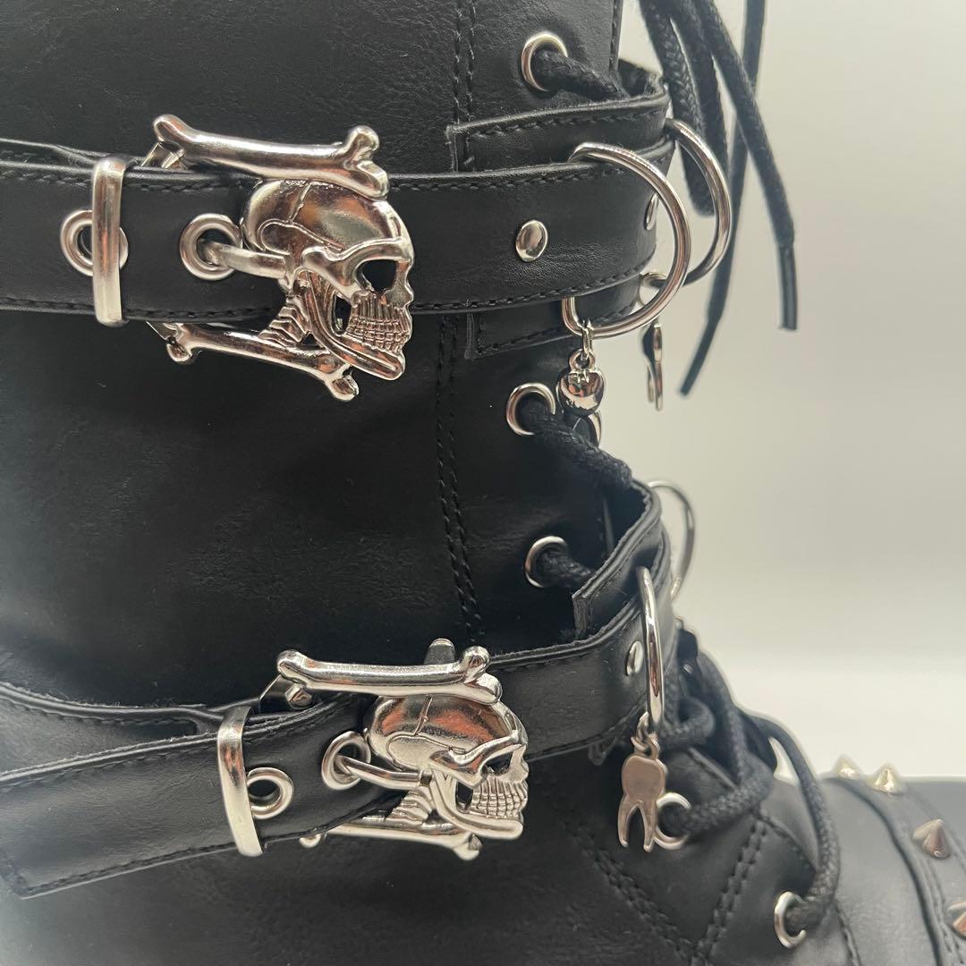 ✨️ さま専用　51106 デモニア　厚底ブーツ　23.5cm 黒