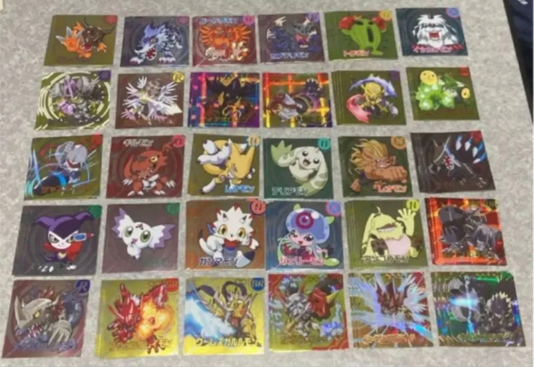 デジモン　シール　コンプリート品 デジモン ウエハース シール No.01〜25 全25種コンプリート - メルカリ