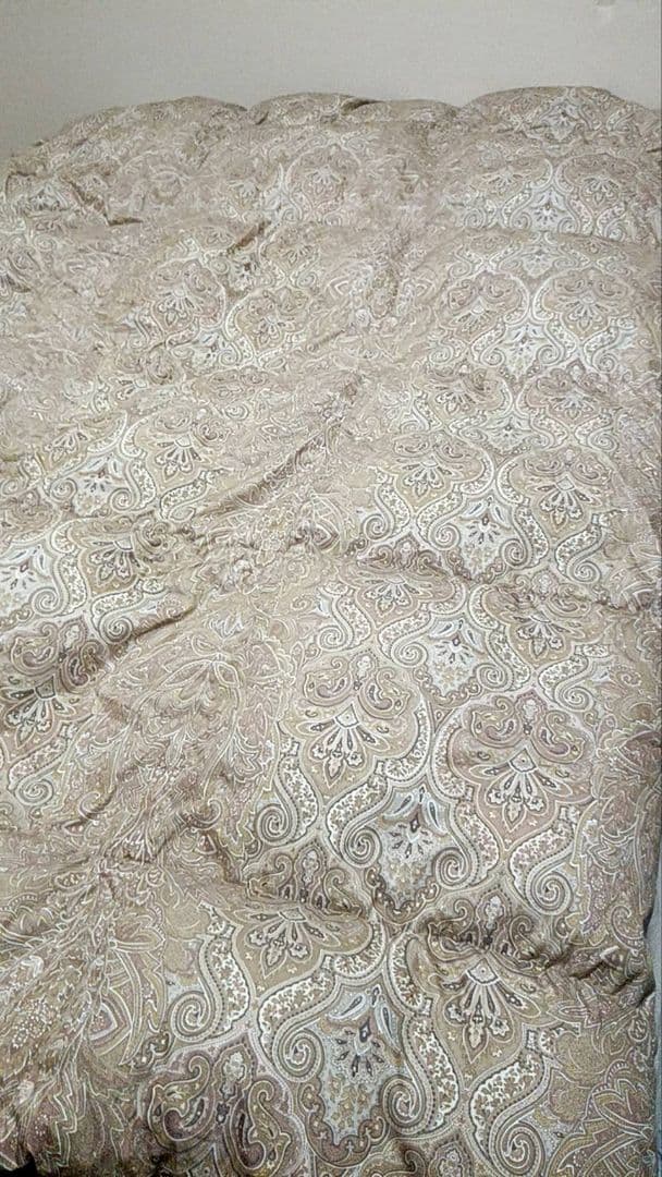 西川リビング　羽毛掛けふとん　ダウン90%　日本製 羽毛　1.1キロ 西川（nishikawa） 羽毛布団 シングル フランス産ホワイトダックダウン