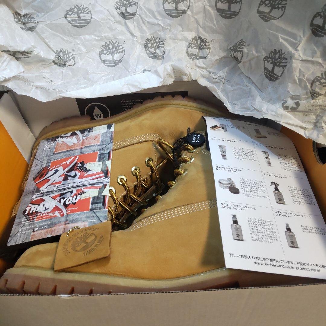 【スニダン鑑定品】Timberland プレミアムブーツ 8.5w