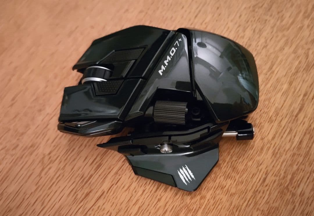 MADCATZ M.M.O.7+ ワイヤレスマウス　ゲーミング　ブラック