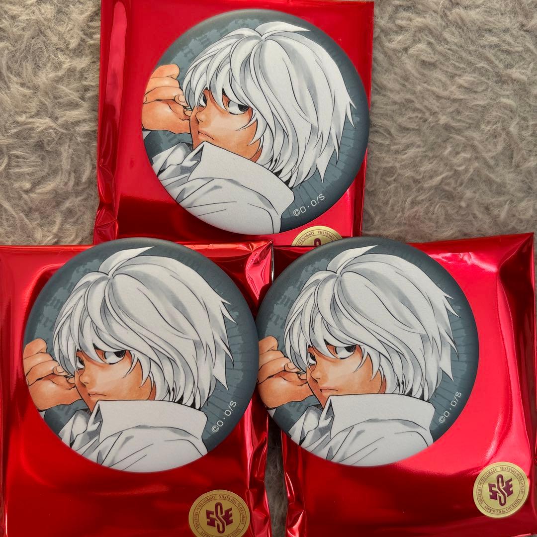 ネロ マット缶バッジ デスノート DEATH NOTE POPUP - メルカリ