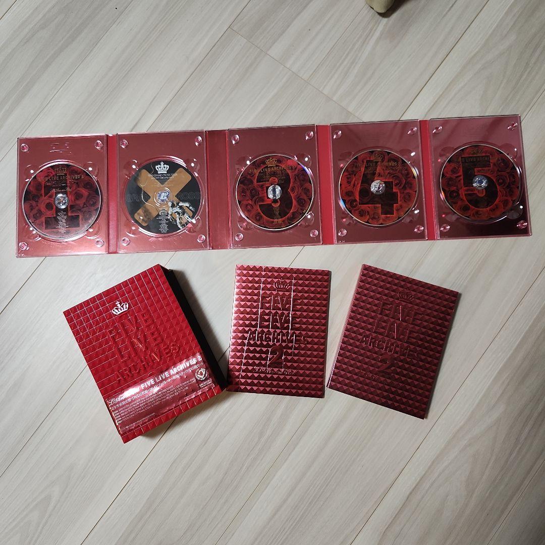 FIVE LIVE ARCHIVES 2 DVD 5枚セット 81nD+3JgBUL._AC_UF894,