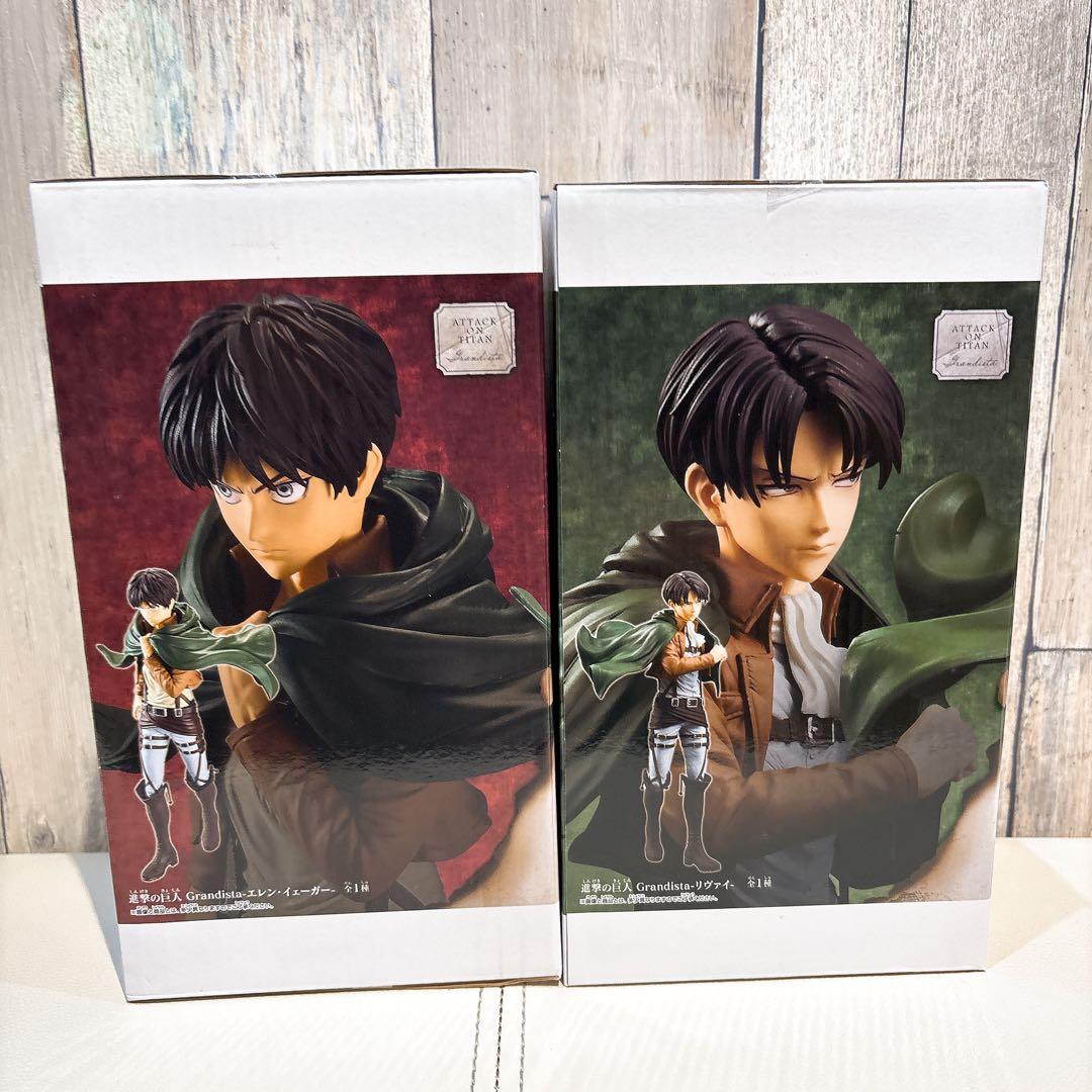 進撃の巨人 Grandista（グランディスタ）-エレン-リヴァイ-2体セット