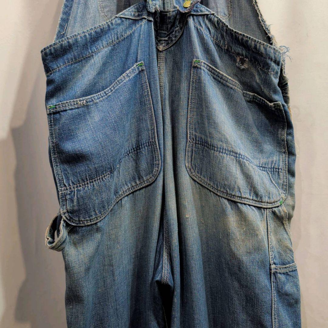 50s 60s Big Buck ビッグバッグ デニムオーバーオール XL相当 - メルカリ