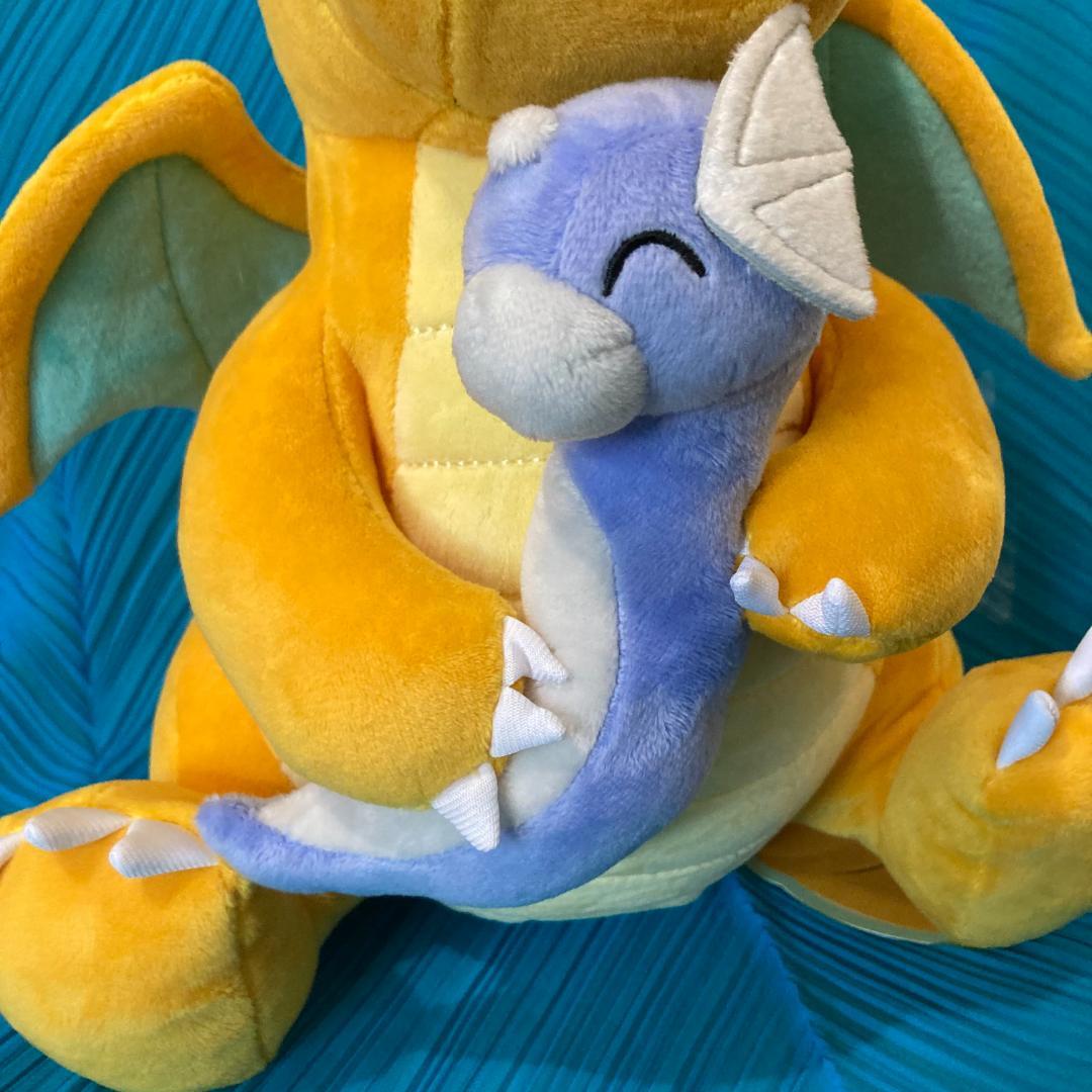 ミニリュウ＆カイリュー ポケモンセンター台北 だっこぬいぐるみ