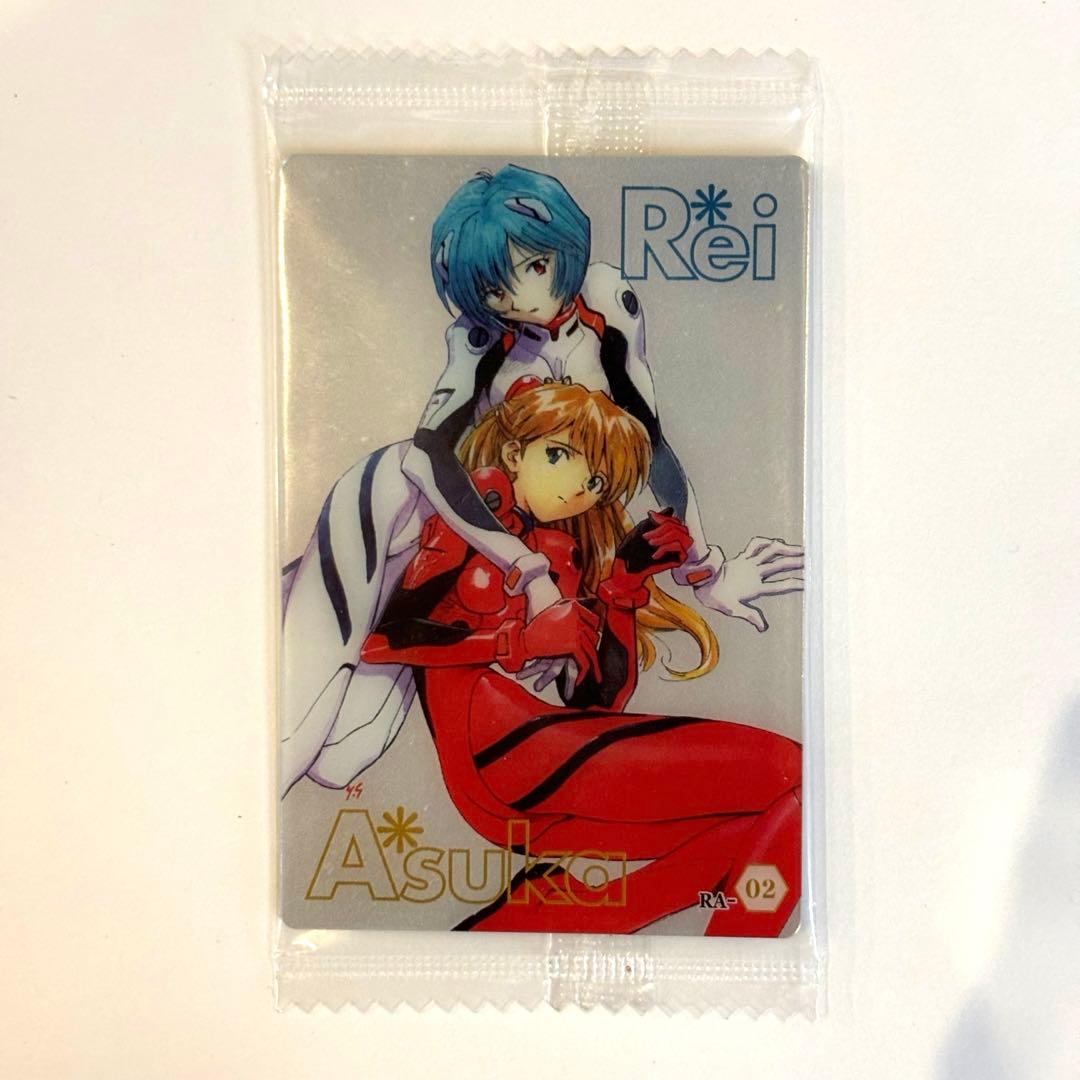 エヴァンゲリオン ウエハース ウエハースカード 綾波レイ アスカ レア