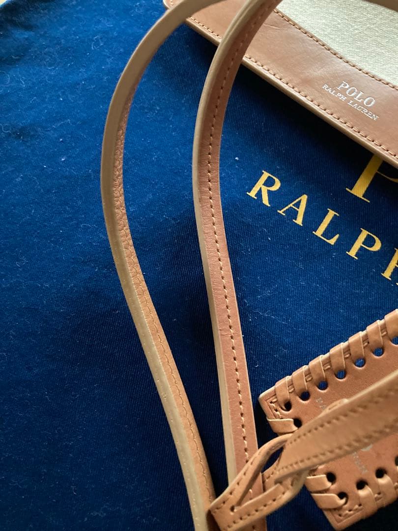 RT-60128様専用 ポロラルフローレン 編込み かごバッグ ショップ外袋