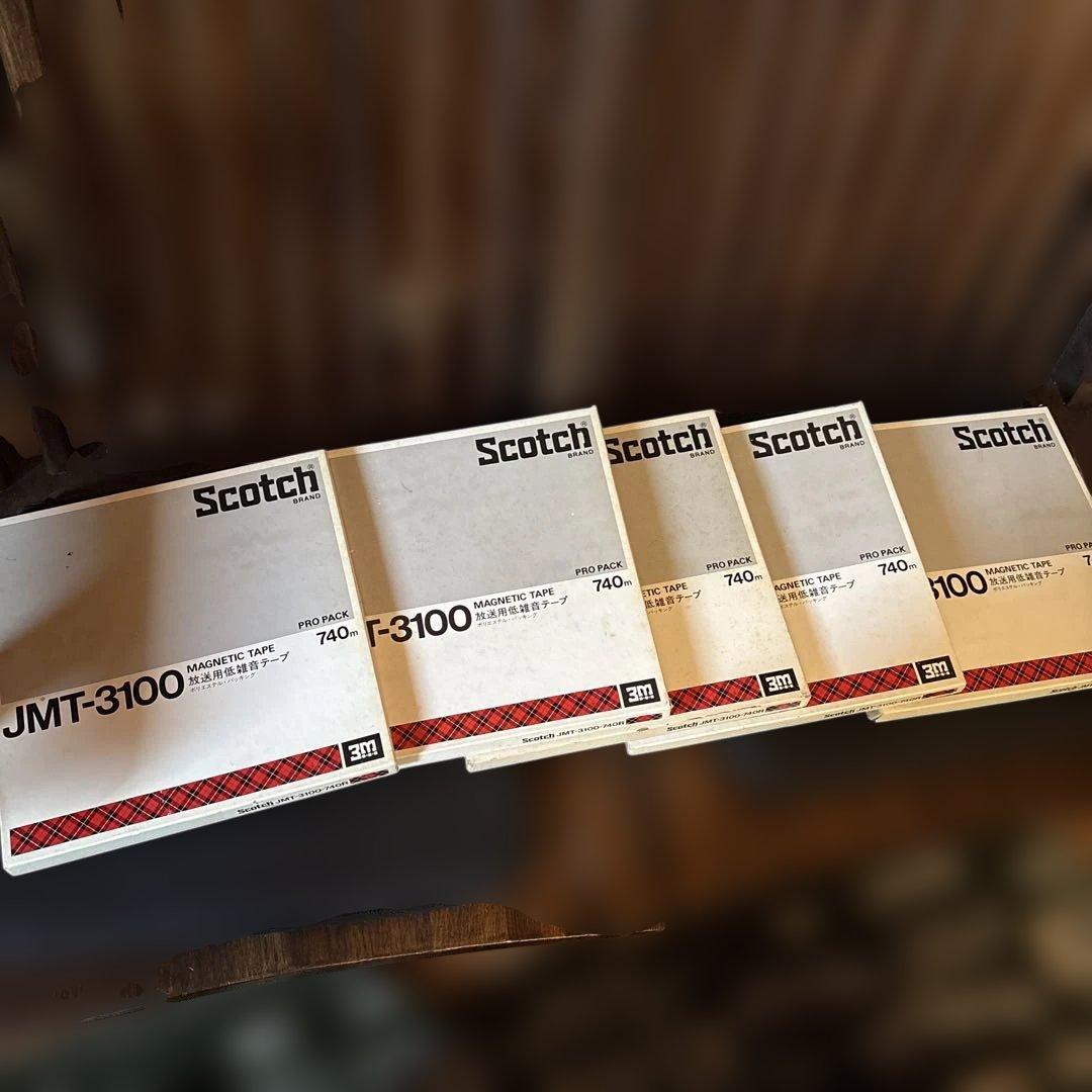 スコッチ10号オープンリールテープまとめ売り オープンリール 10号 SCOTCH メタルリール 1/4インチ 空リール 箱付き