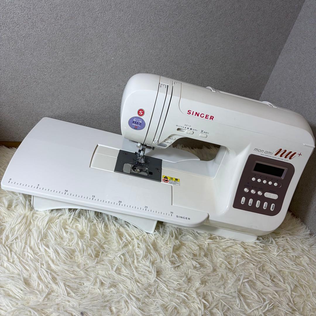 極美品】SINGER シンガー ミシン モナミSC-215 付属品多数 - メルカリ