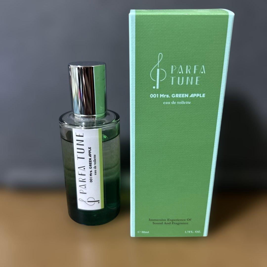 睡*様 PARFA TUNE 001 Mrs. GREEN APPLE 香水 試してみた】PARFA TUNE 001 Mrs. GREEN APPLE PARFA TUNEのリアルな