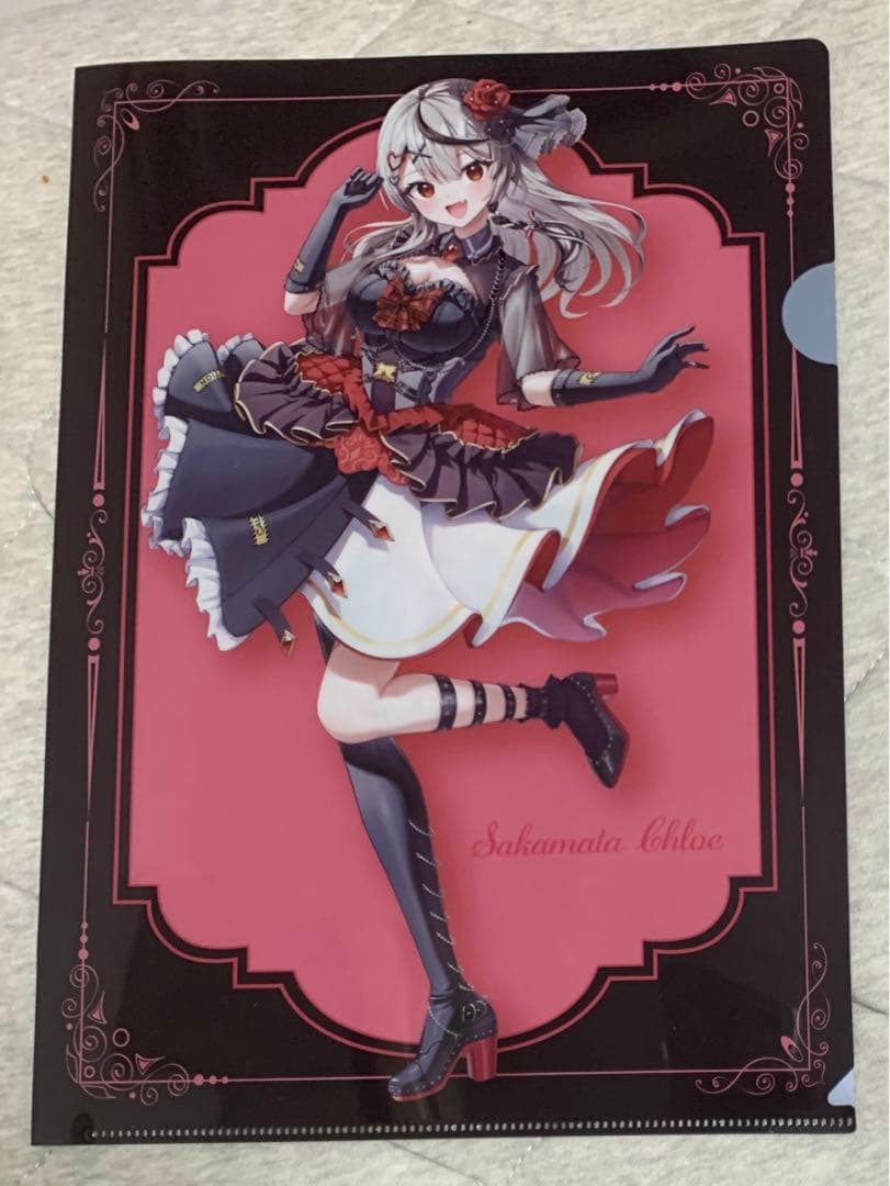 holoX ホロライブ セブンイレブン 沙花叉クロヱ クリアファイル - メルカリ