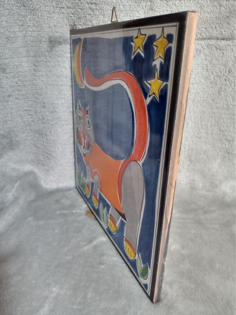 デシモーネ猫タイル ジョバンニ・デ・シモーネ 壁掛 - メルカリ