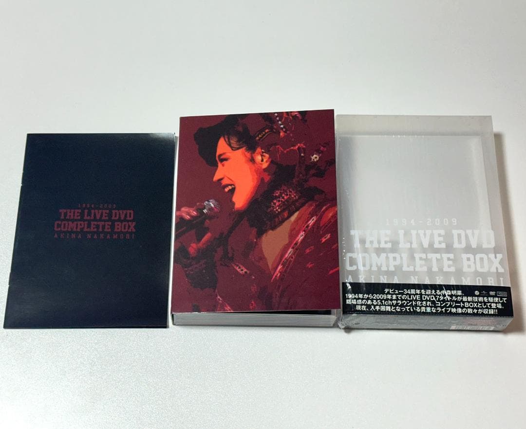 中森明菜 ライブ 〈DVD:7枚組〉1994-2009 THE LIVE - メルカリ
