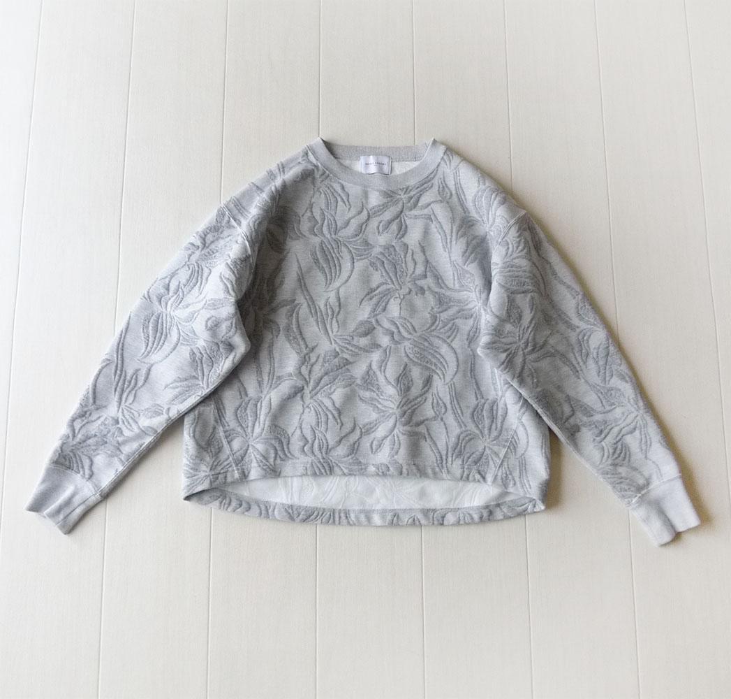 美品 ユナイテッドアローズ TOKYO 1,8万 フラワー柄 スウェット 579