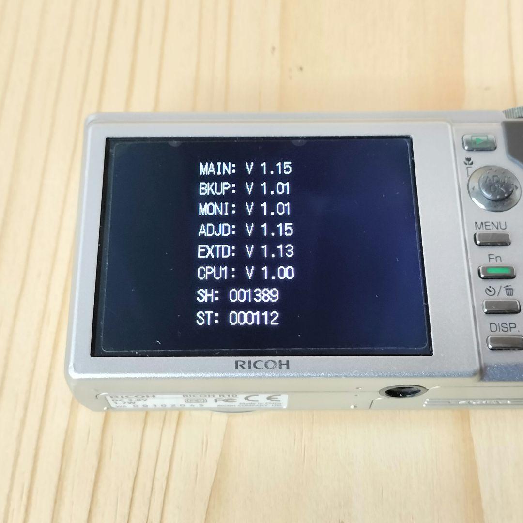 ☆動作確認済、シャッター回数少☆RICOH リコー R10 - メルカリ