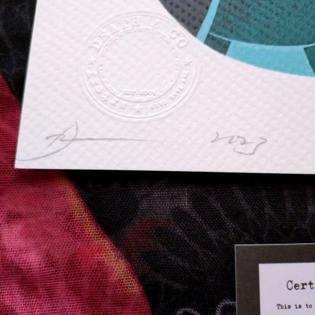 額装death nyc 世界限定100枚スヌーピーKAWS - メルカリ