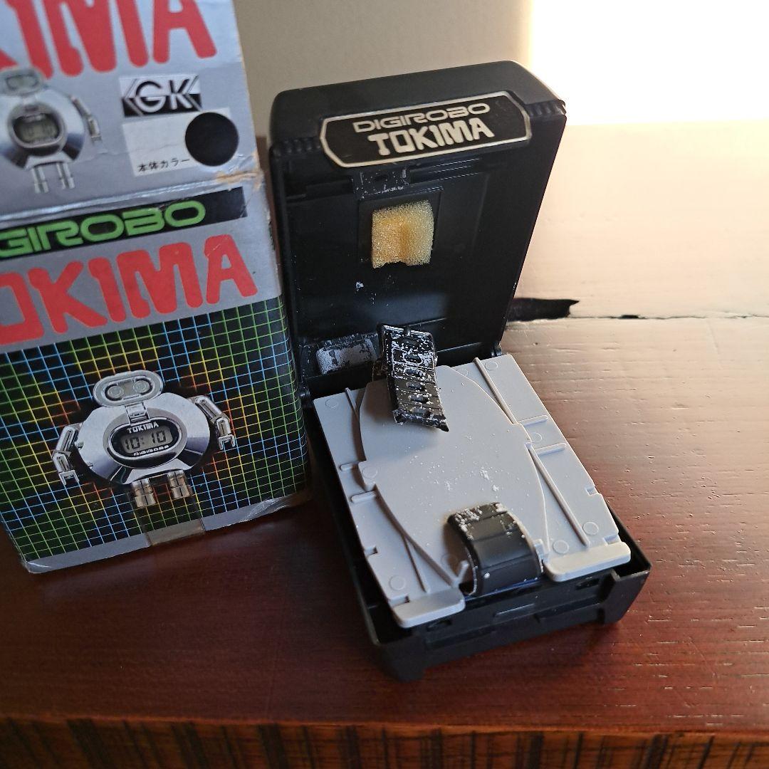 新品/希少】80年代 BANDAI TOKIMA オリジナル ロボット時計