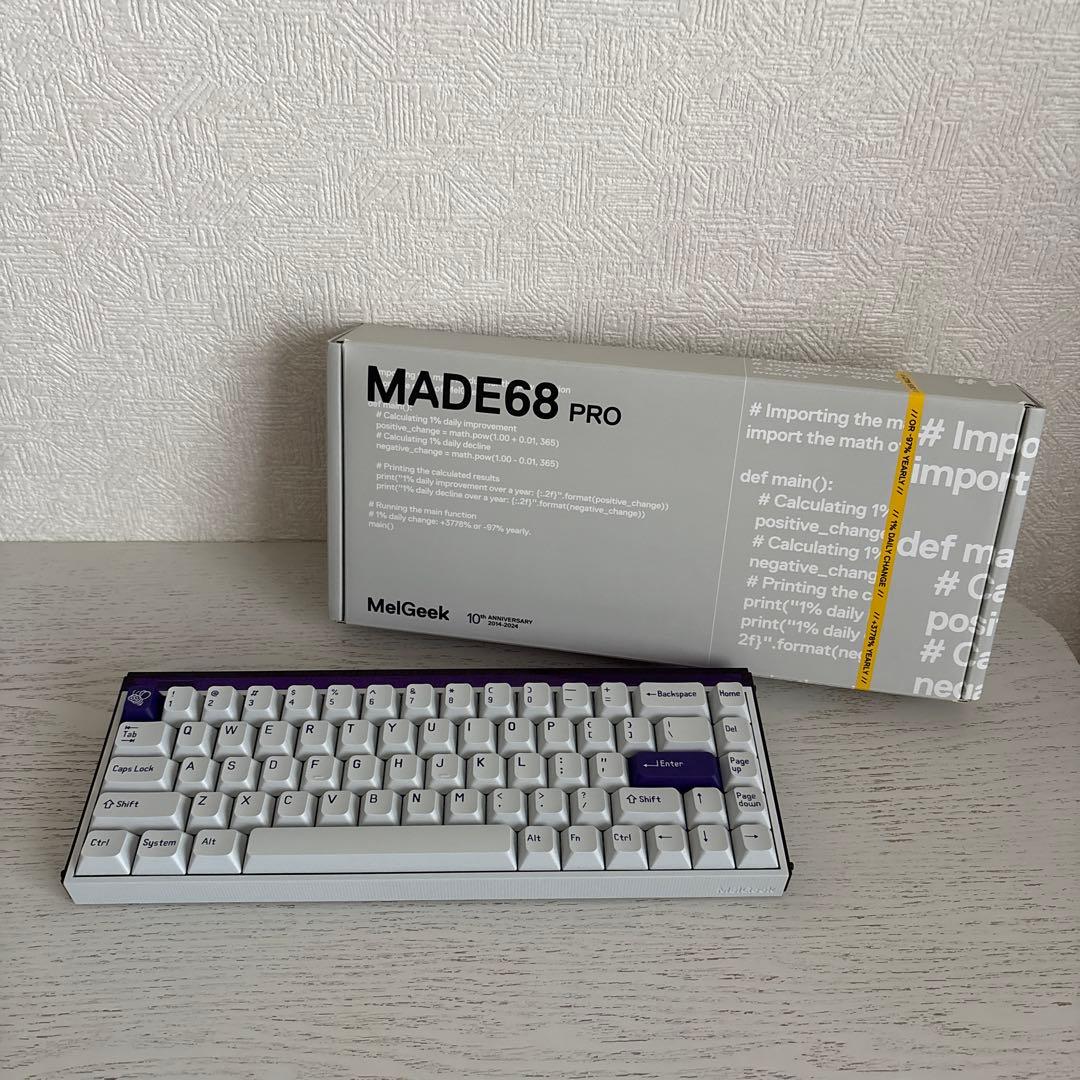 【大幅値下げ！】MelGeek MADE68 PRO キーボード MelGeek MADE68 Pro Hall Effect Gaming Keyboard – MelGeek