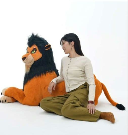 ディズニーストア ライオンキング ぬいぐるみ スカー 127cm スーパー