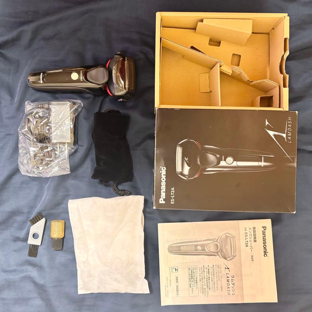 【未使用】パナソニック ラムダッシュ 3枚刃 黒 ES-LT2A-K Amazon | パナソニック ラムダッシュ メンズシェーバー 3枚刃 黒 ES