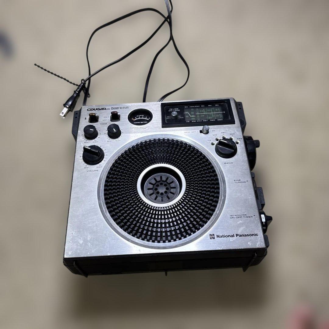 National Panasonic COUGARラジオ・カセットプレーヤー Amazon.co.jp: National Panasonic ナショナル パナソニック 松下電器