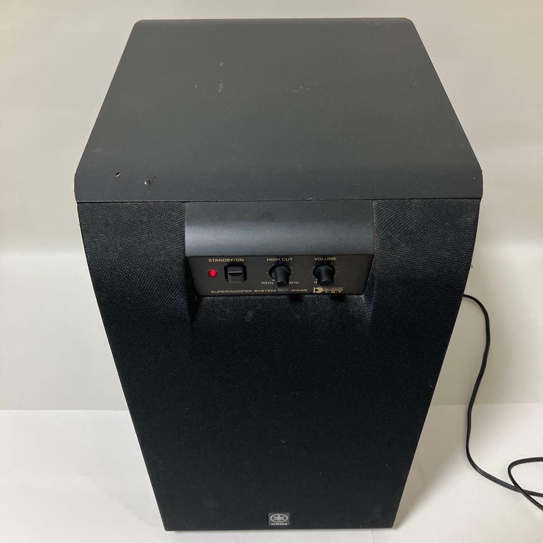 YAMAHA YST-SW45 サブウーファー 通電確認のみ - メルカリ