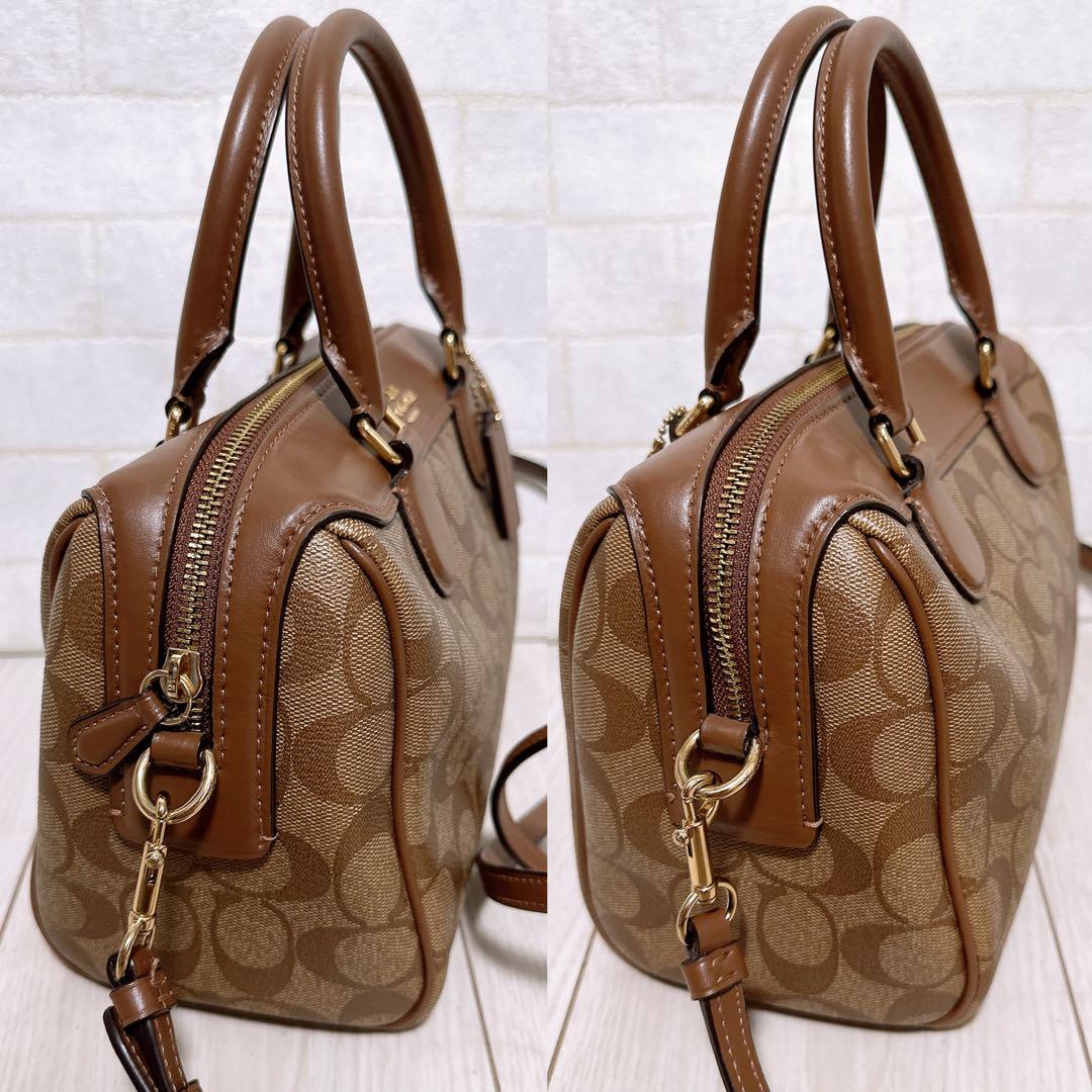 《ほぼ未使用》COACH(コーチ)2wayバッグ シグネチャー