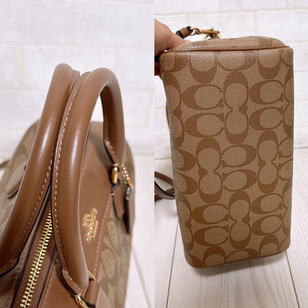 《ほぼ未使用》COACH(コーチ)2wayバッグ シグネチャー