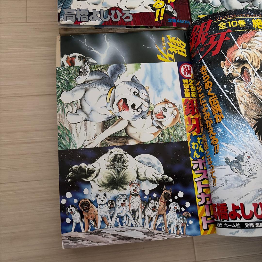 銀牙流れ星銀 総集編 6冊 ポスター ポストカード付き 高橋よしひろ