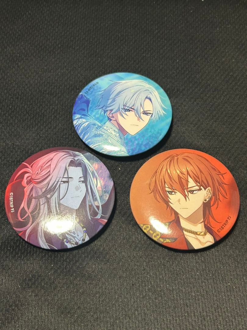 18TRIP エイトリ キャラバッジ 缶バッジ 西園練牙 鹿礼光 神名雪風