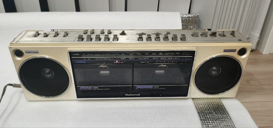 National ラジカセ　RX-D30 COUPLE レトロ National製 RX-D30 COUPLE 昭和レトロ National ナショナル ラジカセ W