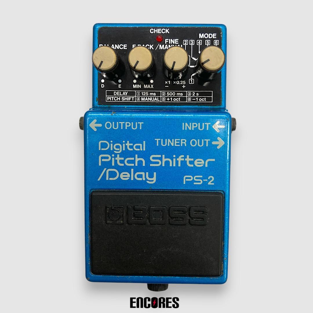 ギター BOSS PS-2 Digital Pitch Shifter/DeSS JP BOSS PS-2 Digital Pitch Shifter / Delay - Geek IN Box