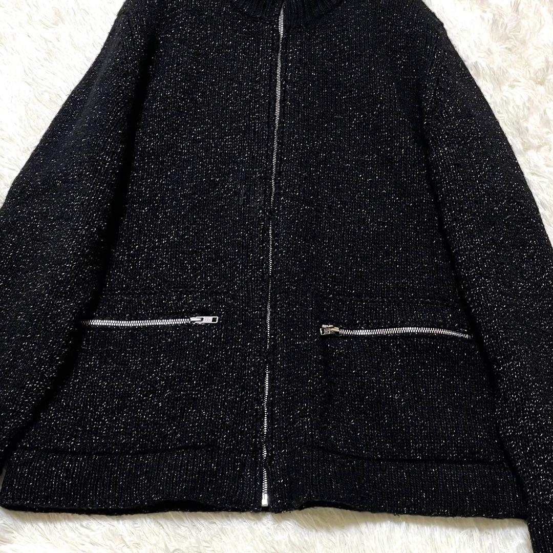 MHLマーガレットハウエル ドライバーズニット セーター フルジップ